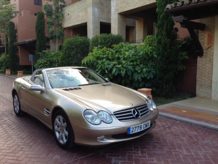 Mercedes SL350 desde/ From 400€ dia/day 
